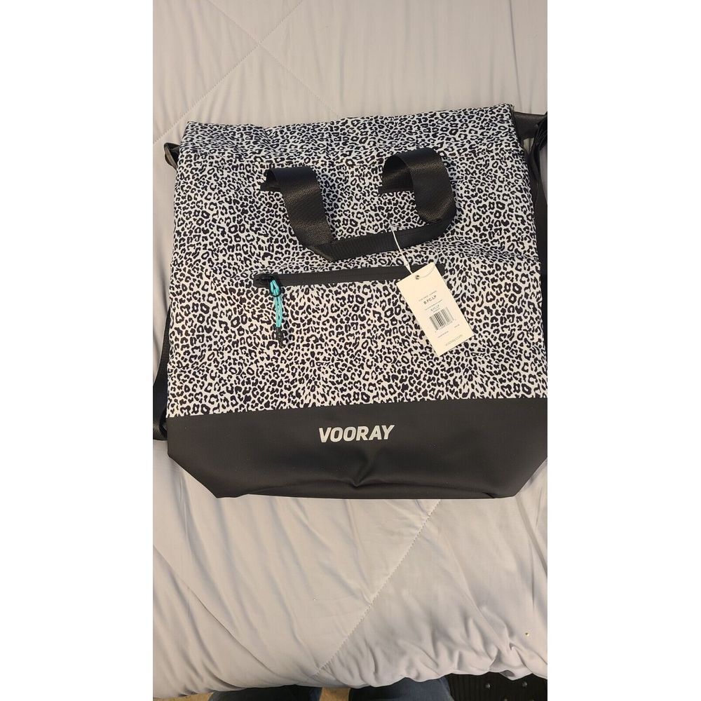 Vooray Flex Cinch Backpack Leopard‎ Durable & Water Resistant